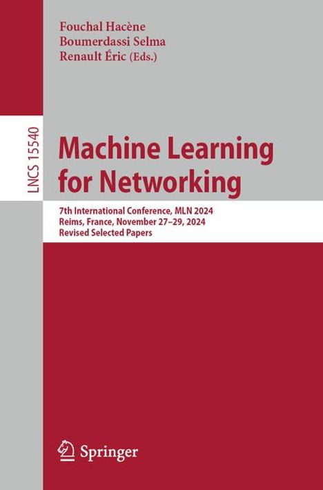 Machine Learning for Networking, Buch