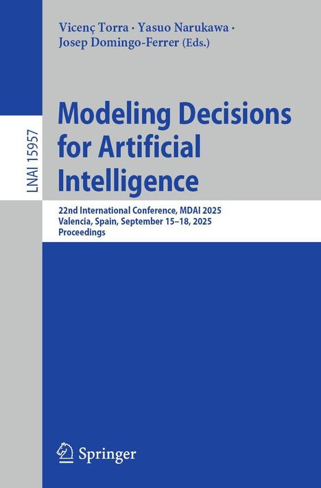 Modeling Decisions for Artificial Intelligence, Buch