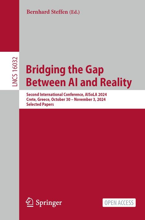 Bridging the Gap Between AI and Reality, Buch