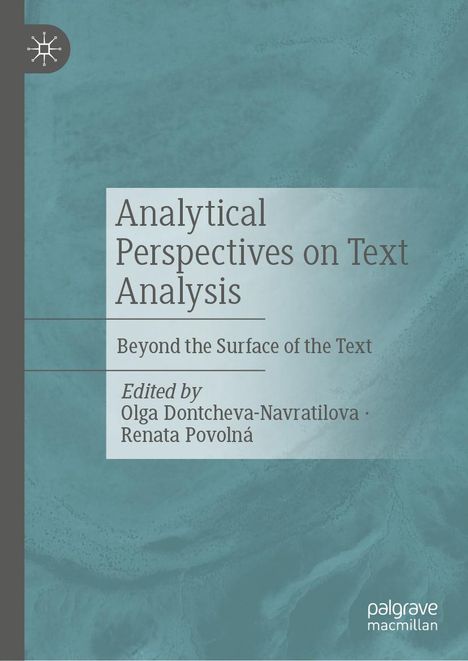 Analytical Perspectives on Text Analysis, Buch