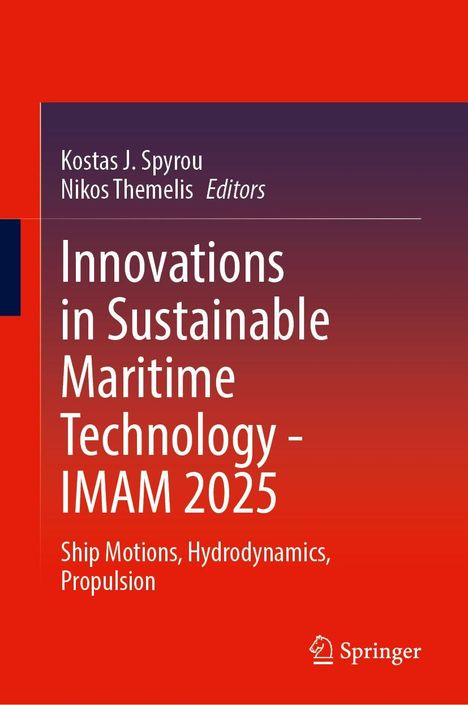 Innovations in Sustainable Maritime Technology - IMAM 2025, Buch