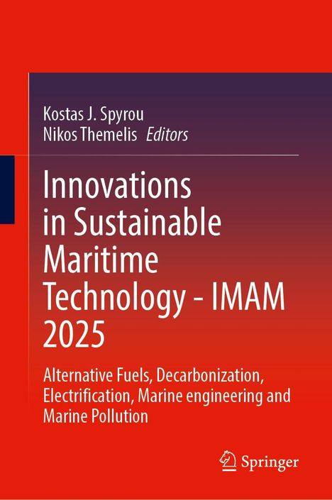 Innovations in Sustainable Maritime Technology - IMAM 2025, Buch