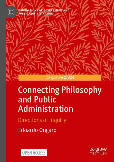 Edoardo Ongaro: Connecting Philosophy and Public Administration, Buch