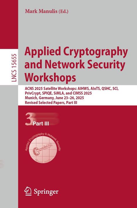 Applied Cryptography and Network Security Workshops, Buch