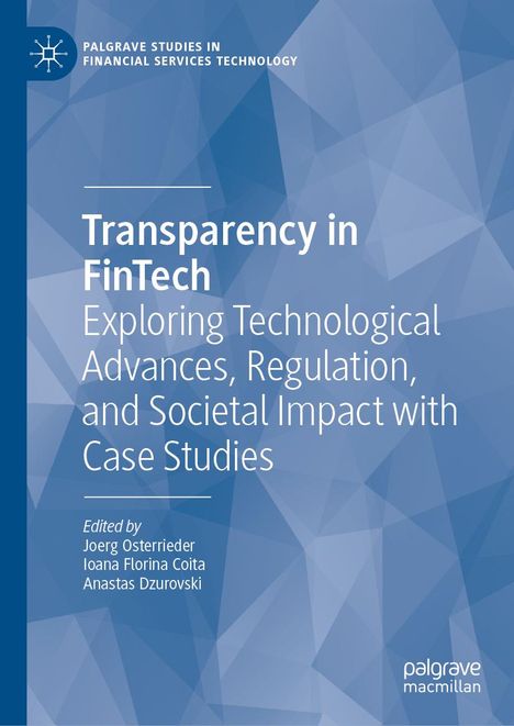 Transparency in FinTech, Buch