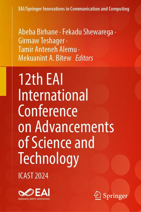 12th EAI International Conference on Advancements of Science and Technology, Buch
