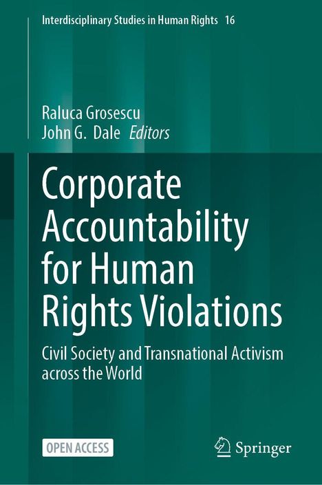 Corporate Accountability for Human Rights Violations, Buch