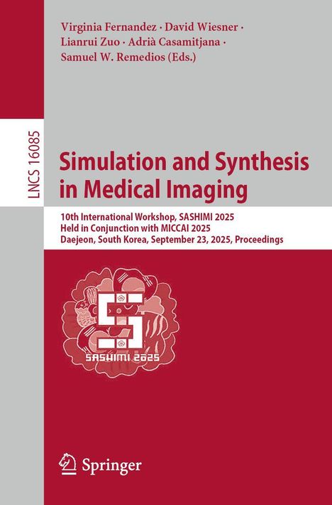 Simulation and Synthesis in Medical Imaging, Buch