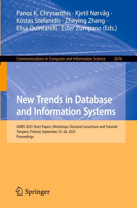 New Trends in Database and Information Systems, Buch