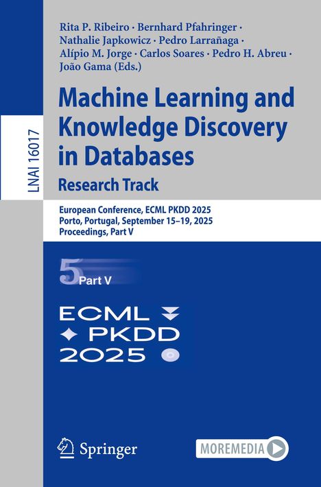 Machine Learning and Knowledge Discovery in Databases. Research Track, Buch