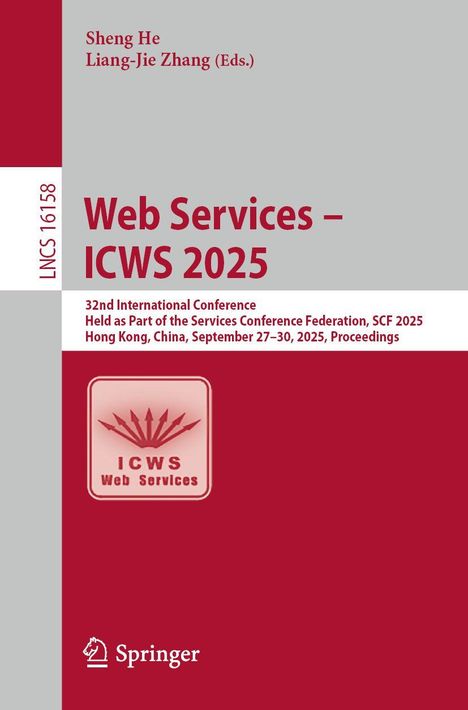 Web Services - ICWS 2025, Buch