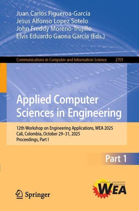 Applied Computer Sciences in Engineering, Buch