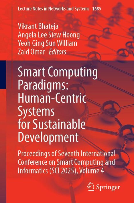 Smart Computing Paradigms: Human-Centric Systems for Sustainable Development, Buch