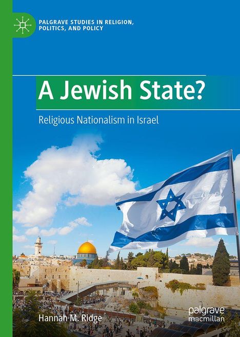 Hannah Ridge: A Jewish State?, Buch