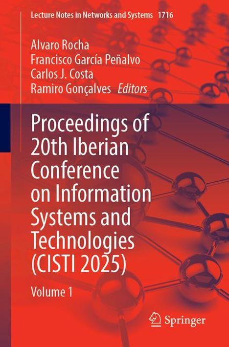 Proceedings of 20th Iberian Conference on Information Systems and Technologies (CISTI 2025), Buch