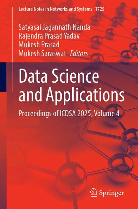 Data Science and Applications, Buch
