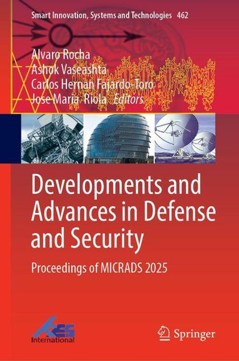 Developments and Advances in Defense and Security, Buch