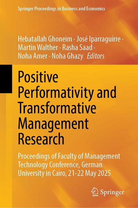Positive Performativity and Transformative Management Research, Buch