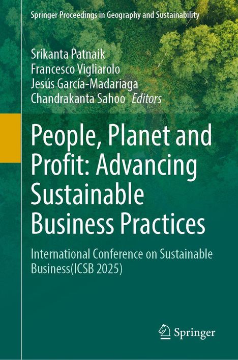 People, Planet and Profit: Advancing Sustainable Business Practices, Buch