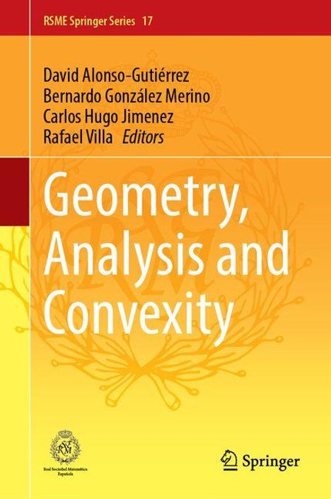 Geometry, Analysis and Convexity, Buch
