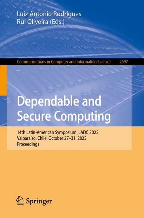 Dependable and Secure Computing, Buch