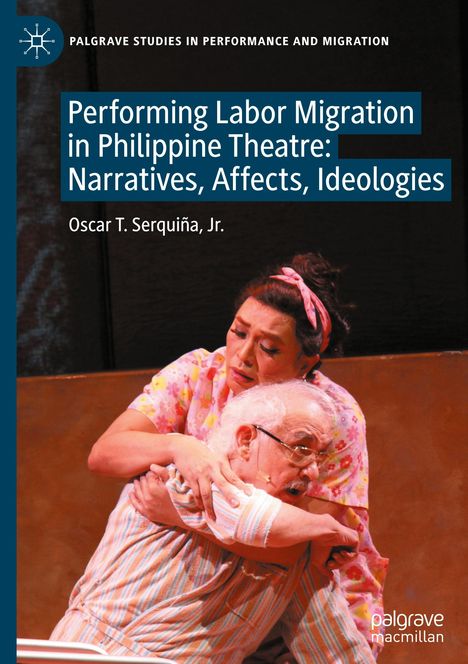 „Performing Labor Migration in Philippine Theatre: Narratives, Affects, Ideologies.” Zwei Menschen in enger Umarmung.