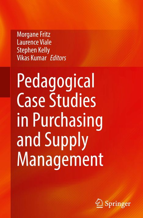 Roter Hintergrund, oben links Autoren: Morgane Fritz, Laurence Viale, Stephen Kelly, Vikas Kumar. Titel groß in Weiß. Springer-Logo unten.