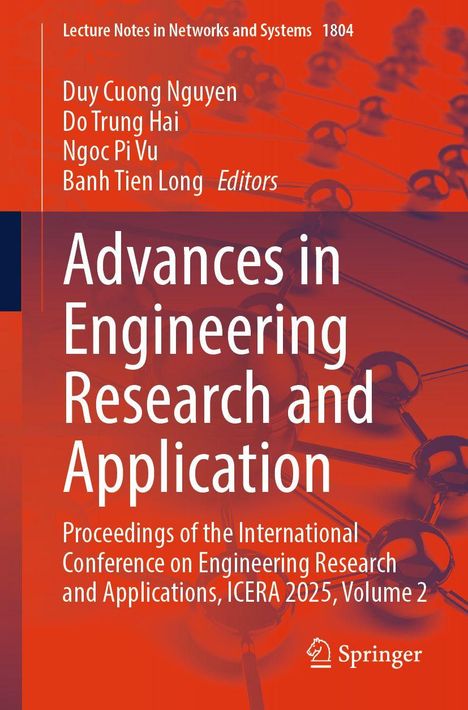 „Advances in Engineering Research and Application“. Autoren: Duy Cuong Nguyen, Do Trung Hai, Ngoc Pi Vu, Banh Tien Long. Springer-Logo.