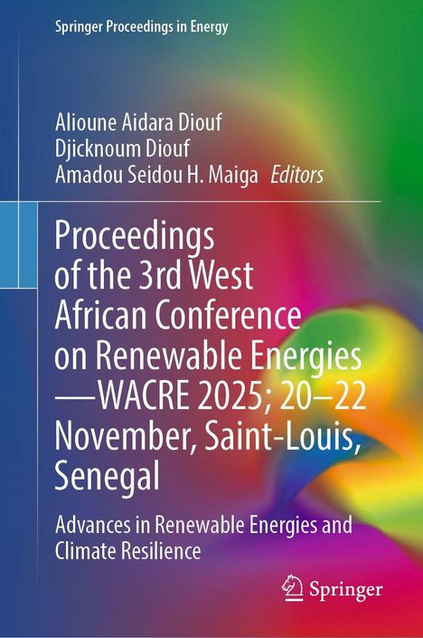 Text über wissenschaftliche Konferenz, bunte Farbübergänge im Hintergrund, Springer-Logo unten rechts.