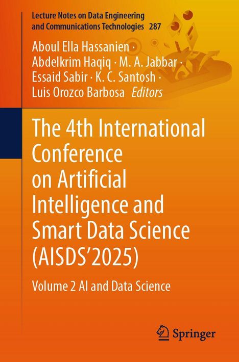 "Lecture Notes on Data Engineering 287, The 4th International Conference on AI and Smart Data Science (AISDS’2025), Springer."
