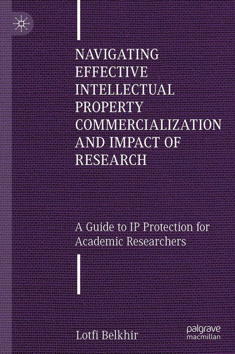NAVIGATING EFFECTIVE INTELLECTUAL PROPERTY COMMERCIALIZATION AND IMPACT OF RESEARCH. Violetter Hintergrund.