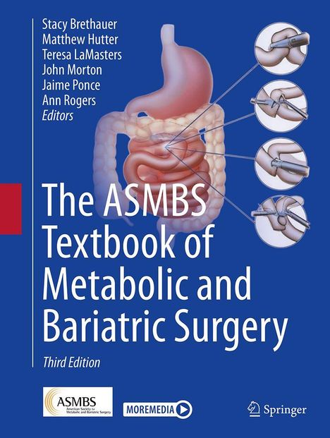 „The ASMBS Textbook of Metabolic and Bariatric Surgery, Third Edition“. Eine Illustration der Verdauungsorgane.
