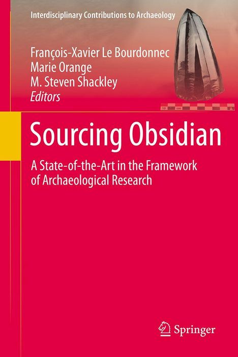 Titel: "Sourcing Obsidian" mit rotem Hintergrund, Obsidian-Stein im oberen Bereich, Logo unten rechts.
