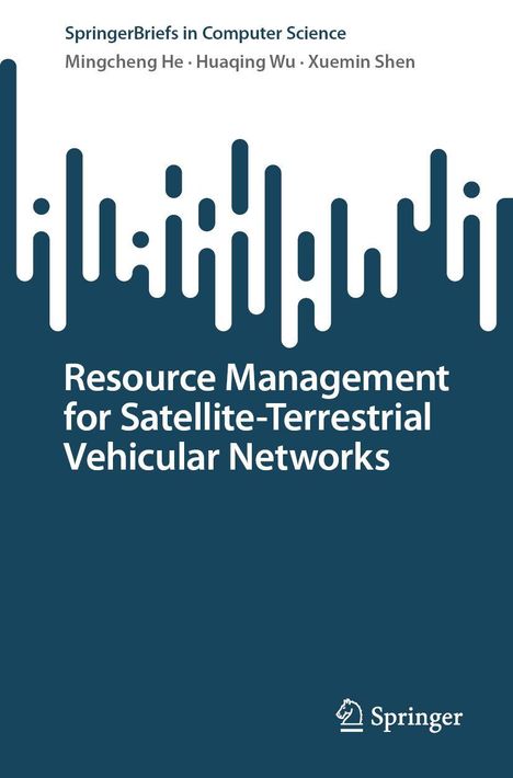„Resource Management for Satellite-Terrestrial Vehicular Networks“ steht in großen Buchstaben. Unten rechts ein Logo.