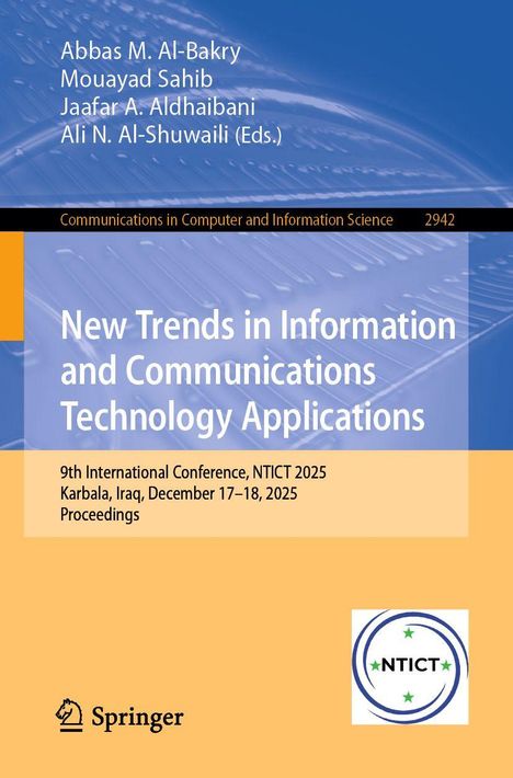 "Communications in Computer and Information Science 2942. New Trends in Information and Communications Technology."