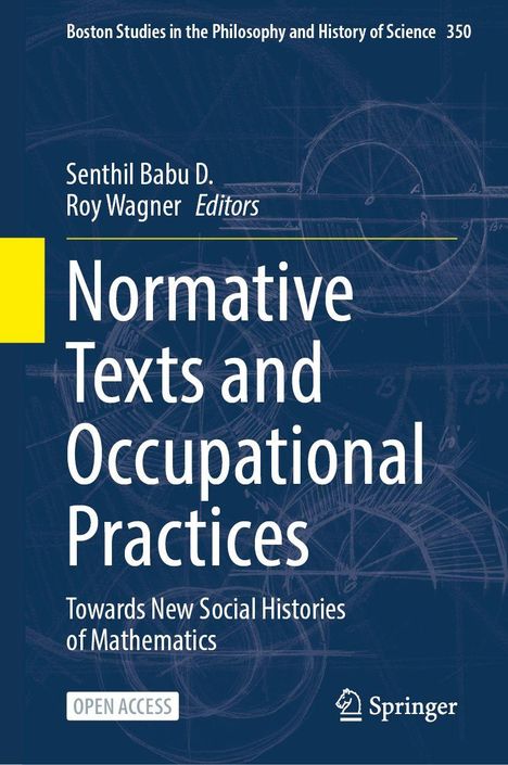 „Normative Texts and Occupational Practices“, Herausgeber Senthil Babu D., Roy Wagner, mit wissenschaftlichem Hintergrundzeichnung.