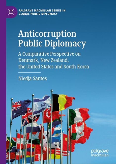 „Anticorruption Public Diplomacy“ und verschiedene Länderflaggen.