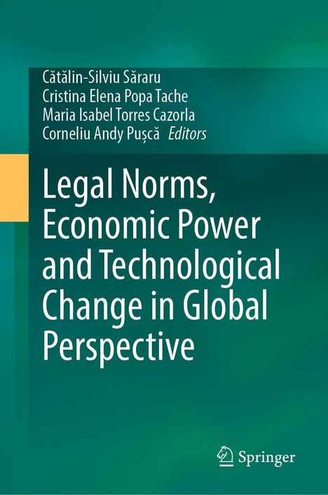 Buchtitel: "Legal Norms, Economic Power and Technological Change in Global Perspective". Herausgeber aufgeführt.