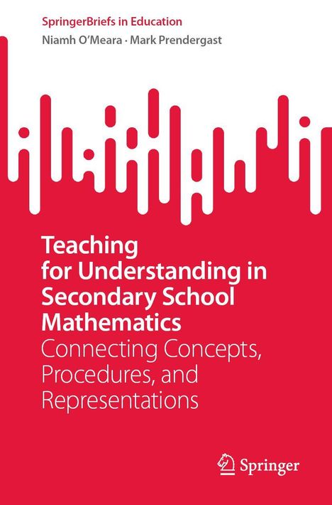Titel: Teaching for Understanding in Secondary School Mathematics. Unten rechts ein Springer-Logo. Hintergrund rot-weiß.