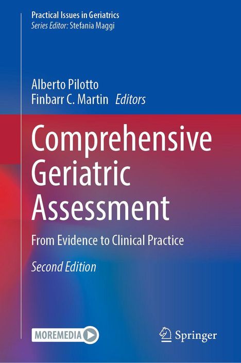 „Comprehensive Geriatric Assessment: From Evidence to Clinical Practice, Second Edition“. Springer-Logo unten.