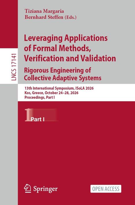 Text: „Leveraging Applications of Formal Methods, Verification and Validation“. Darunter ein Springer-Logo.