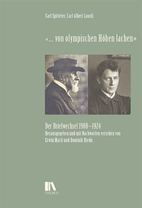 Carl Spitteler: '... von olympischen Höhen lachen', Buch