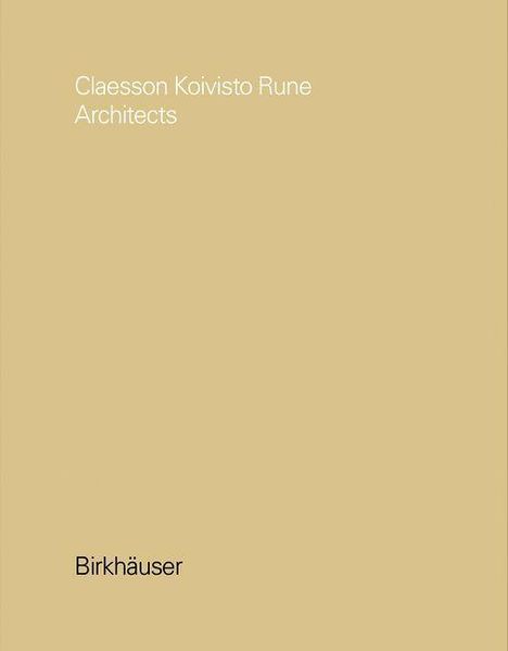 Claesson Koivisto Rune Architects, Buch