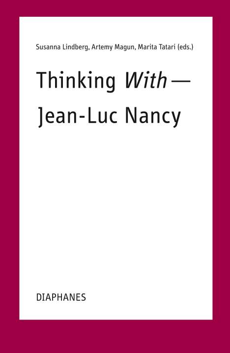 Thinking With - Jean-Luc Nancy, Buch