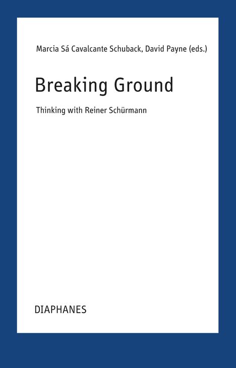 Breaking Ground, Buch