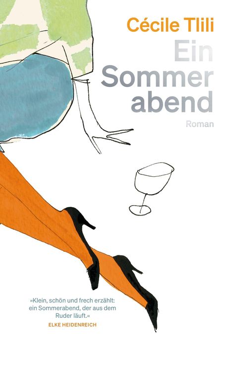 Cécile Tlili: Ein Sommerabend, Buch