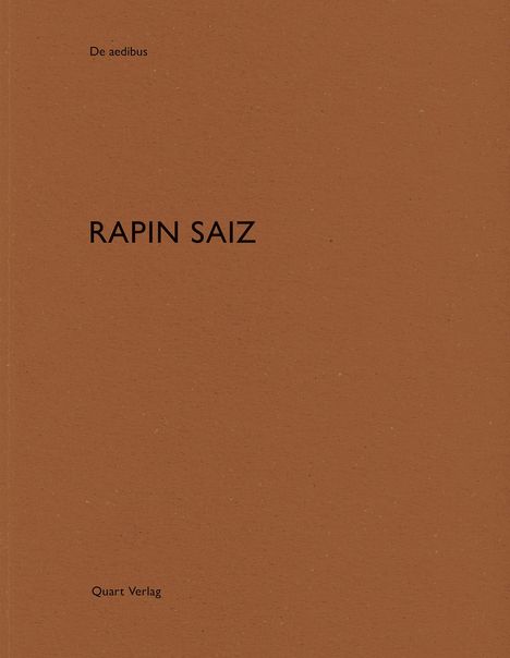 Rapin Saiz, Buch