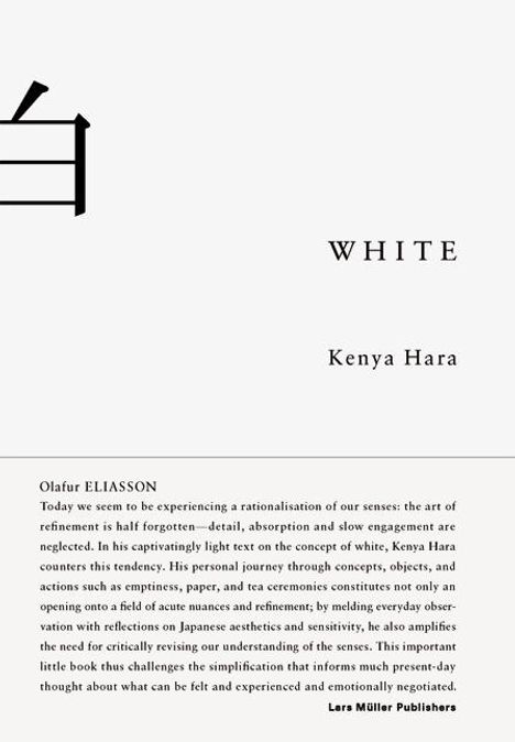 Kenya Hara: White, Buch