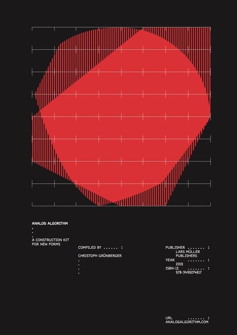 Christoph Grünberger: Analog Algorith, Buch