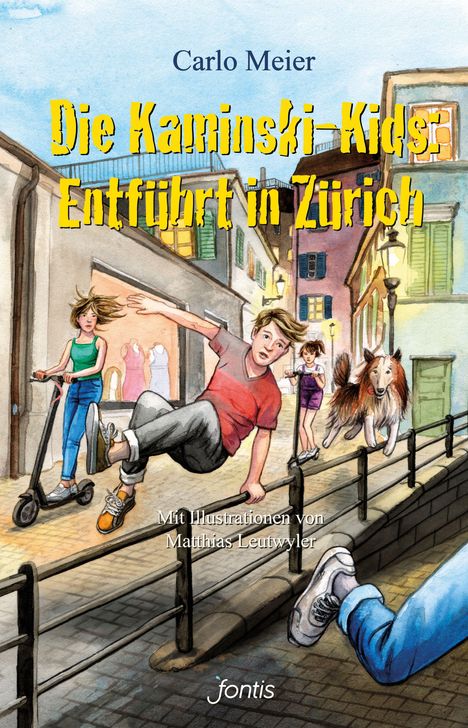 Carlo Meier: Die Kaminski-Kids: Entführt in Zürich, Buch
